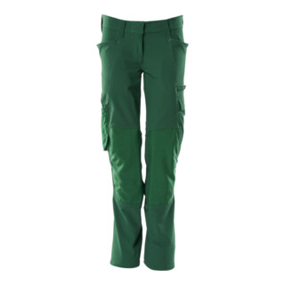 MASCOT Hose PEARL Damen Stretch Knietaschen grün Größe 82C52