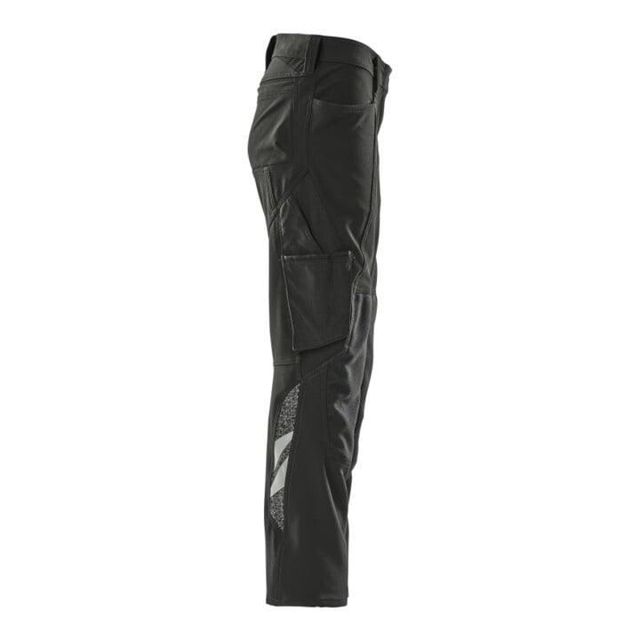 Mascot Hose PEARL Damen Stretch Knietaschen schwarz Größe 82C52