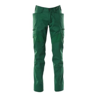 Mascot Hose Schenkeltaschen Stretch-Einsätze 90C49 grün