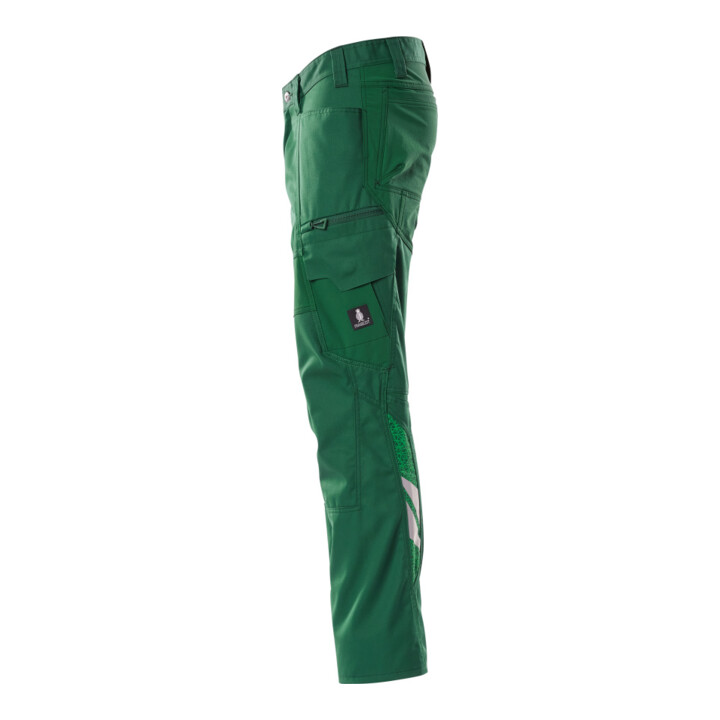 Mascot Hose Schenkeltaschen Stretch-Einsätze Größe 76C56 grün