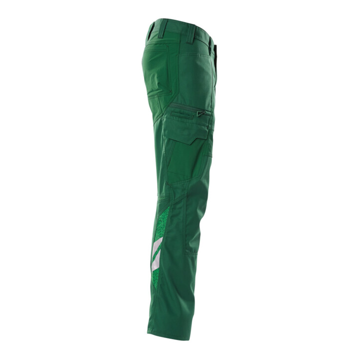 Mascot Hose Schenkeltaschen Stretch-Einsätze Größe 76C56 grün