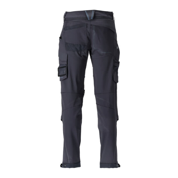 Mascot Hose Stretch Knietaschen schwarzblau Größe 90C48