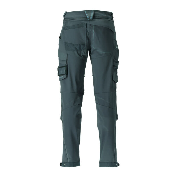 Mascot Hose Stretch Knietaschen strapazierfähig waldgrün Größe 76C45