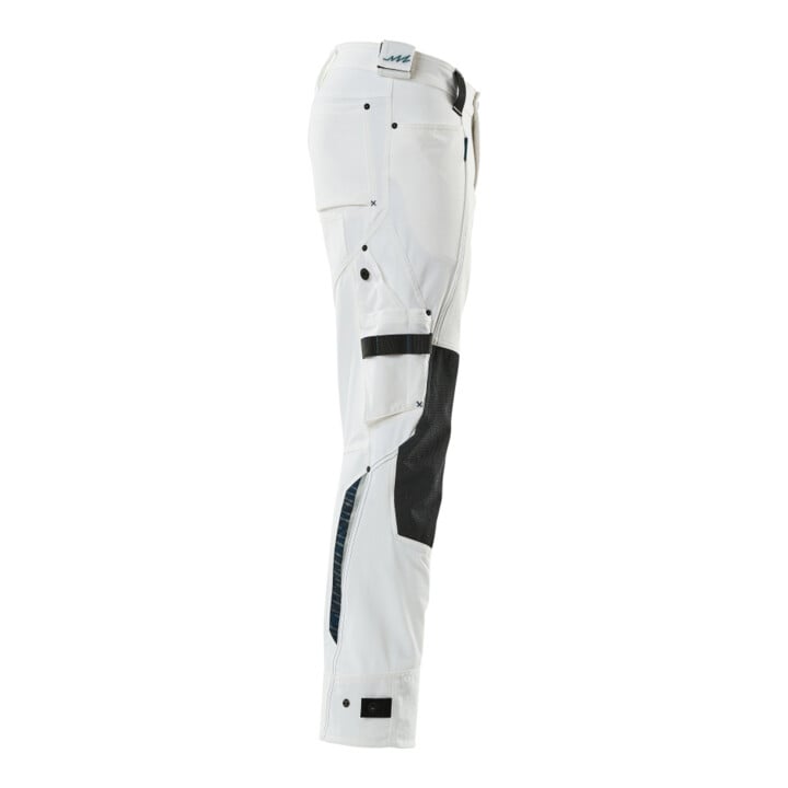 Mascot Hose Stretch mit Knietaschen aus Dyneema Größe 90C58 weiß