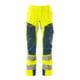 Mascot Hose ULTIMATE STRETCH 76C46 hi-vis gelb/dunkelpetroleum