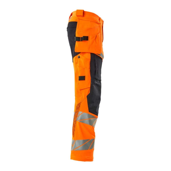 Mascot Hose ULTIMATE STRETCH 76C46 hi-vis orange schwarzblau