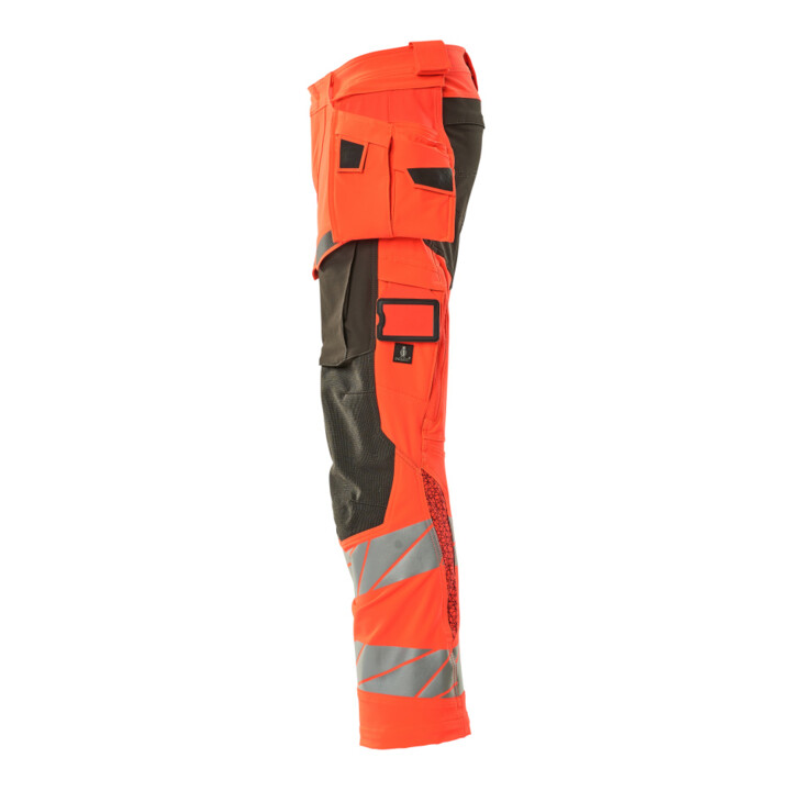 Mascot Hose ULTIMATE STRETCH 76C46 hi-vis rot/dunkelanthrazit