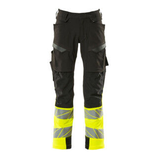 Mascot Hose ULTIMATE STRETCH 76C46 schwarz/hi-vis gelb