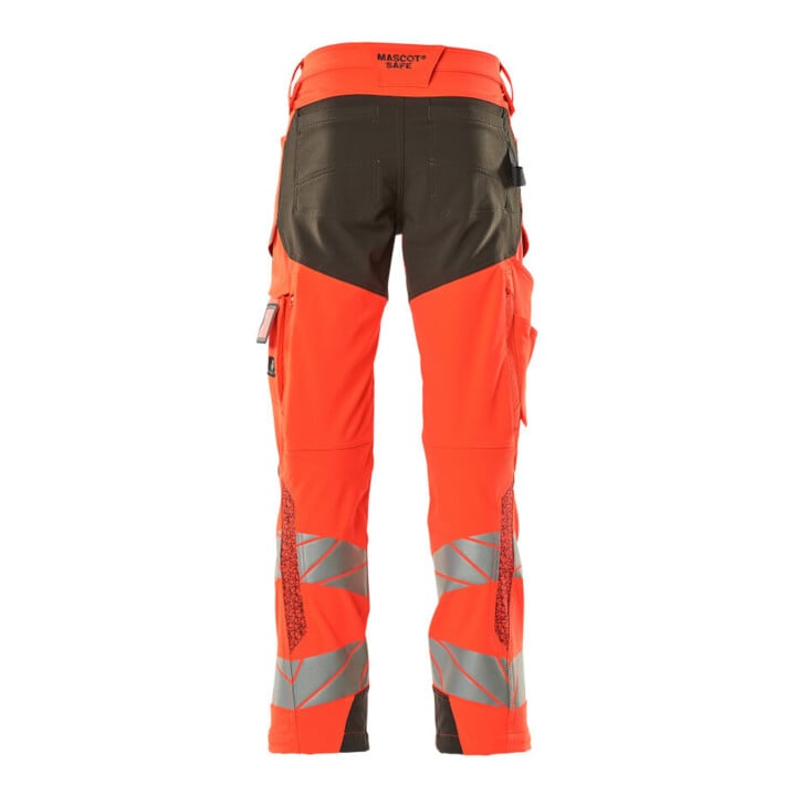 Mascot Hose ULTIMATE STRETCH 76C47 hi-vis rot/dunkelanthrazit