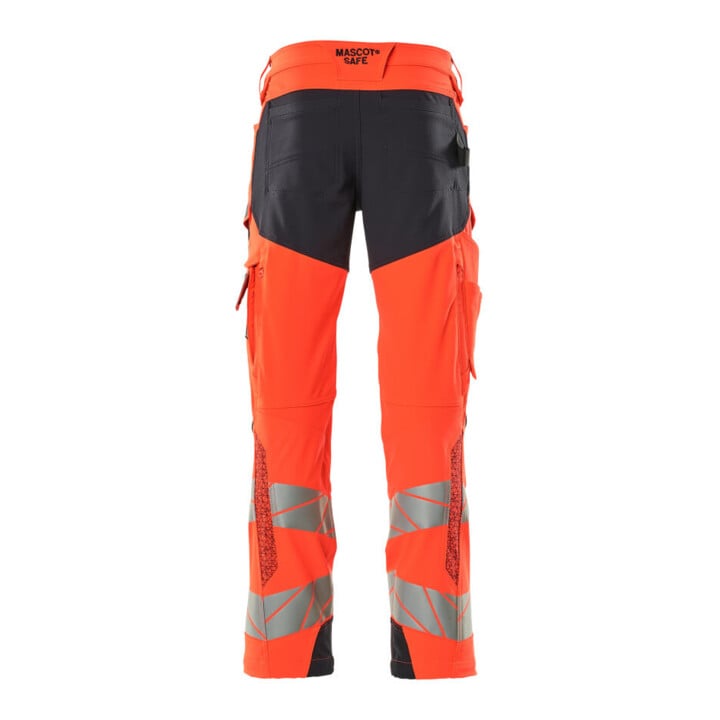 Mascot Hose ULTIMATE STRETCH 76C47 Hi-vis rot/schwarzblau
