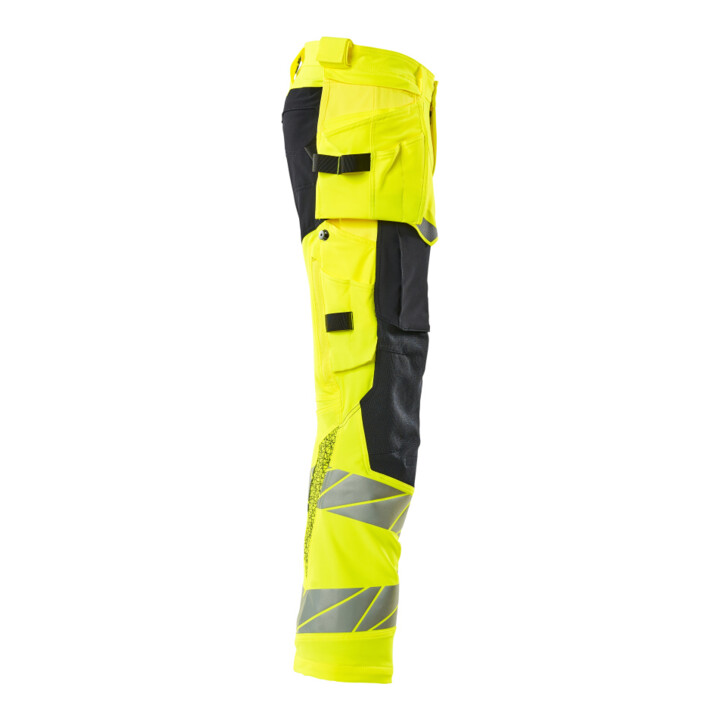 Mascot Hose ULTIMATE STRETCH 76C48 hi-vis gelb/schwarzblau