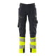 Mascot Hose ULTIMATE STRETCH 76C48 schwarzblau/hi-vis gelb