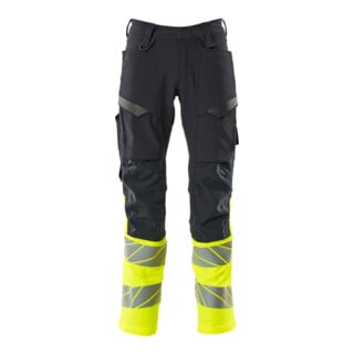 Mascot Hose ULTIMATE STRETCH 76C48 schwarzblau hi-vis gelb