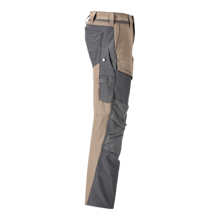 Mascot Hose ULTIMATE STRETCH 76C49 dunkles sandbeige/anthrazitgrau
