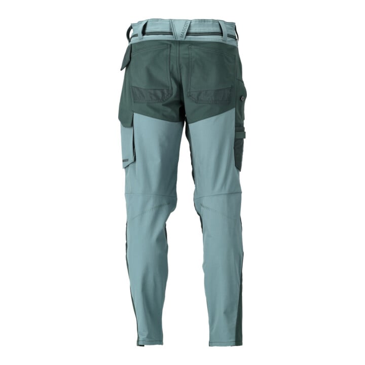 Mascot Hose ULTIMATE STRETCH 76C50 helles waldgrün/waldgrün