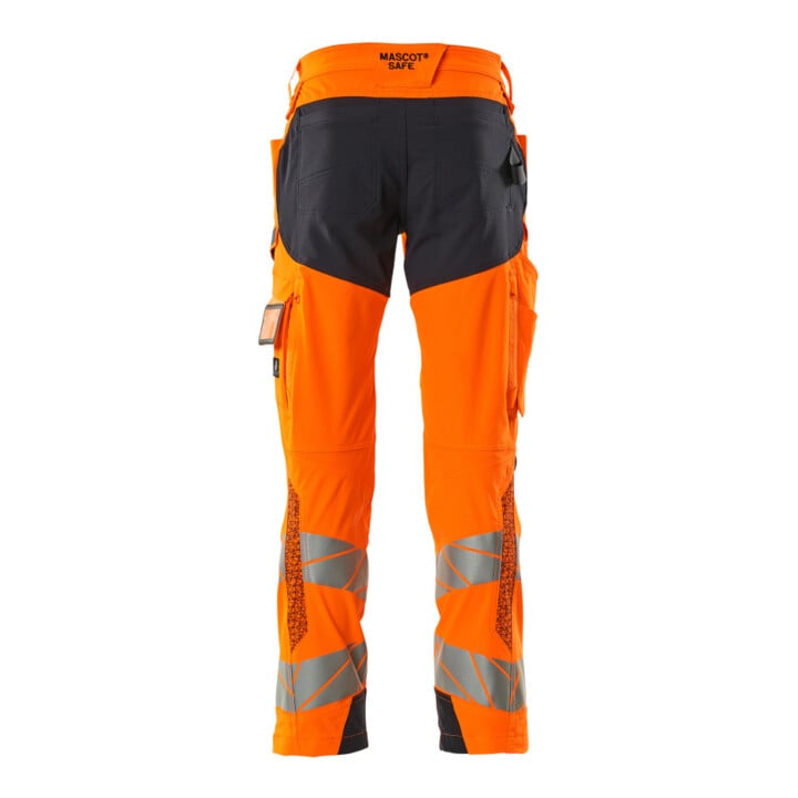 Mascot Hose ULTIMATE STRETCH 76C50 hi-vis orange schwarzblau