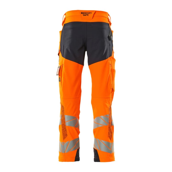 Mascot Hose ULTIMATE STRETCH 76C52 hi-vis orange schwarzblau