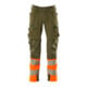 Mascot Hose ULTIMATE STRETCH 76C54 moosgrün/orange