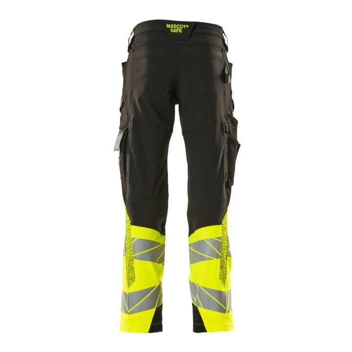 Mascot Hose ULTIMATE STRETCH 76C56 schwarz/hi-vis gelb