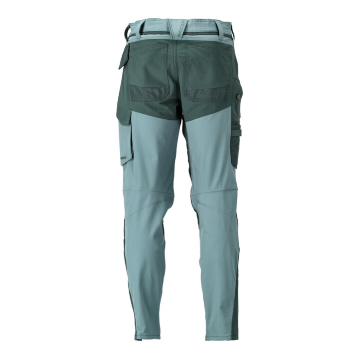 Mascot Hose ULTIMATE STRETCH 76C58 helles waldgrün/waldgrün