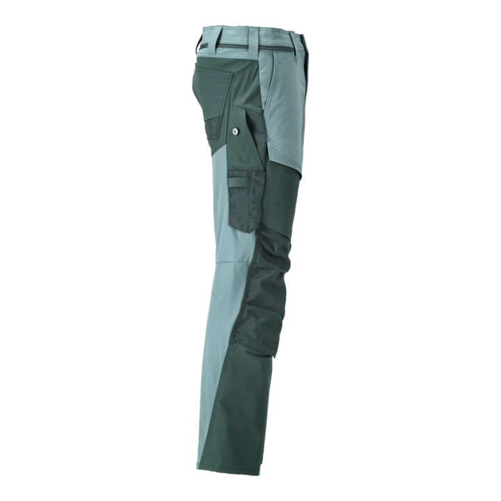 Mascot Hose ULTIMATE STRETCH 76C58 helles waldgrün/waldgrün