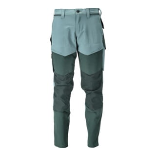 Mascot Hose ULTIMATE STRETCH 82C43 helles waldgrün/waldgrün