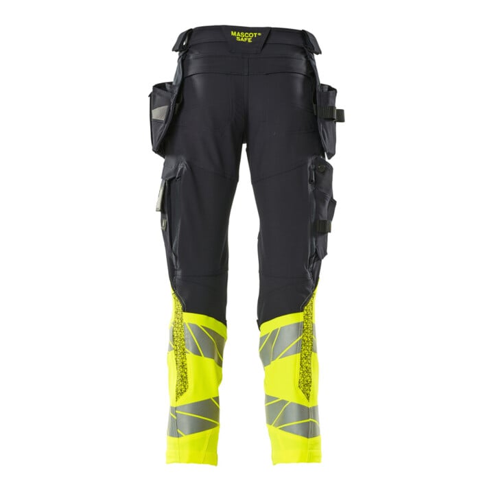 Mascot Hose ULTIMATE STRETCH 82C44 schwarzblau hi-vis gelb