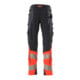 Mascot Hose ULTIMATE STRETCH 82C44 schwarzblau hi-vis rot