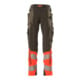 Mascot Hose ULTIMATE STRETCH 82C45 dunkelanthrazit hi-vis rot