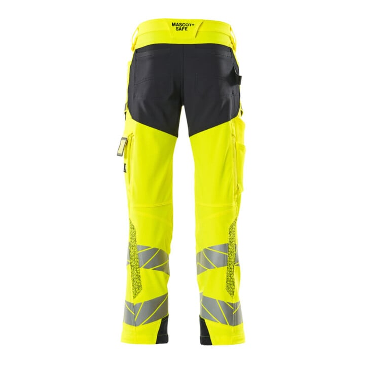 Mascot Hose ULTIMATE STRETCH 82C45 hi-vis gelb/schwarzblau