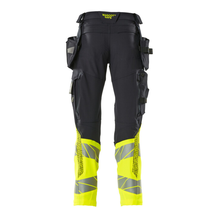 Mascot Hose ULTIMATE STRETCH 82C45 schwarzblau/hi-vis gelb