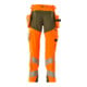 Mascot Hose ULTIMATE STRETCH 82C46 hi-vis orange/moosgrün