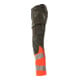Mascot Hose ULTIMATE STRETCH 82C48 dunkelanthrazit/hi-vis rot