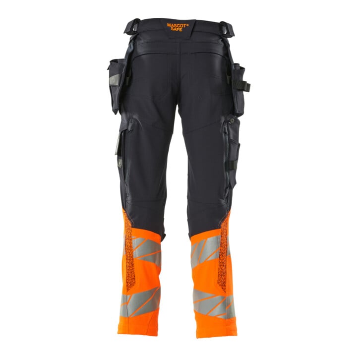 Mascot Hose ULTIMATE STRETCH 82C48 schwarzblau hi-vis orange