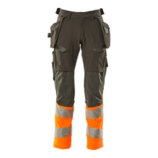 Mascot Hose ULTIMATE STRETCH 82C49 dunkelanthrazit hi-vis orange