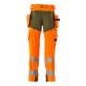 Mascot Hose ULTIMATE STRETCH 82C49 hi-vis orange/moosgrün