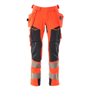 Mascot Hose ULTIMATE STRETCH 82C49 Hi-vis rot/schwarzblau