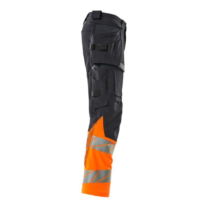 Mascot Hose ULTIMATE STRETCH 82C49 schwarzblau/hi-vis orange