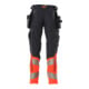 Mascot Hose ULTIMATE STRETCH 82C49 schwarzblau hi-vis rot