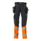 Mascot Hose ULTIMATE STRETCH 82C54 schwarzblau/hi-vis orange