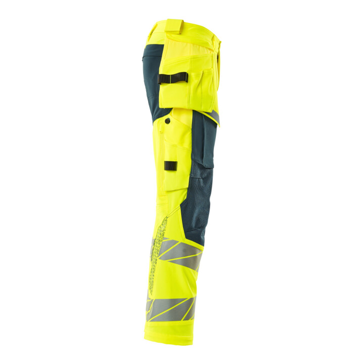 Mascot Hose ULTIMATE STRETCH 82C56 hi-vis gelb/dunkelpetroleum