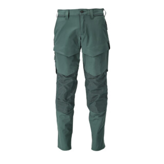 Mascot Hose ULTIMATE STRETCH 82C56 waldgrün mit Knietaschen