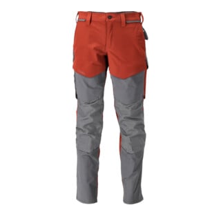 Mascot Hose ULTIMATE STRETCH 82C58 herbstrot/anthrazitgrau