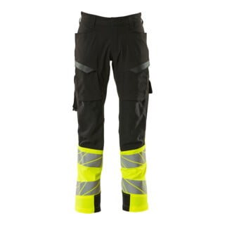 Mascot Hose ULTIMATE STRETCH 82C58 schwarz/hi-vis gelb