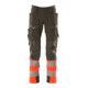 Mascot Hose ULTIMATE STRETCH 82C60 dunkelanthrazit hi-vis rot