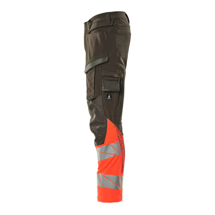 Mascot Hose ULTIMATE STRETCH 82C60 dunkelanthrazit hi-vis rot