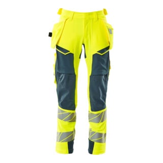 Mascot Hose ULTIMATE STRETCH 82C60 hi-vis gelb/dunkelpetroleum