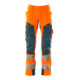 Mascot Hose ULTIMATE STRETCH 82C60 hi-vis orange/dunkelpetroleum