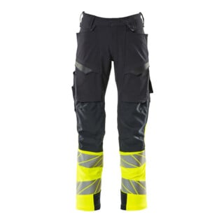 Mascot Hose ULTIMATE STRETCH 82C60 schwarzblau/hi-vis gelb