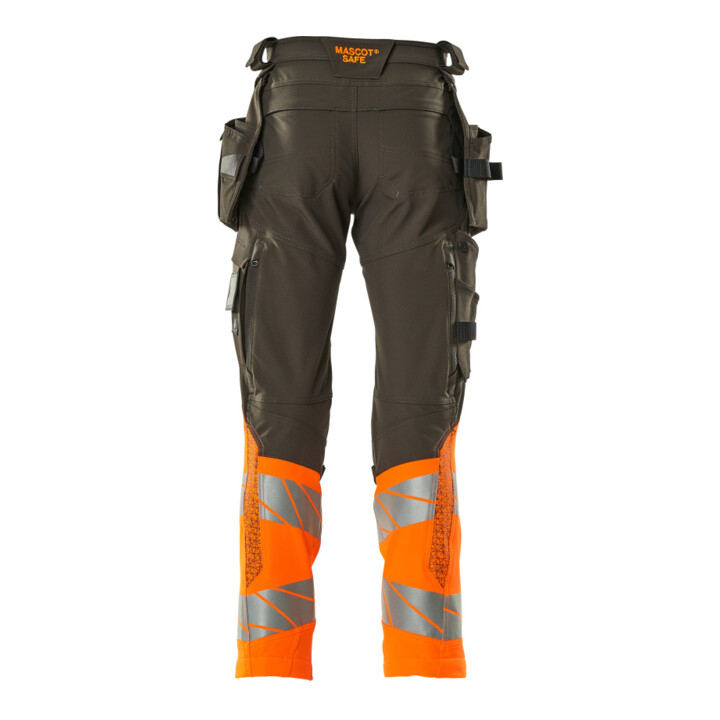 Mascot Hose ULTIMATE STRETCH 82C62 dunkelanthrazit hi-vis orange